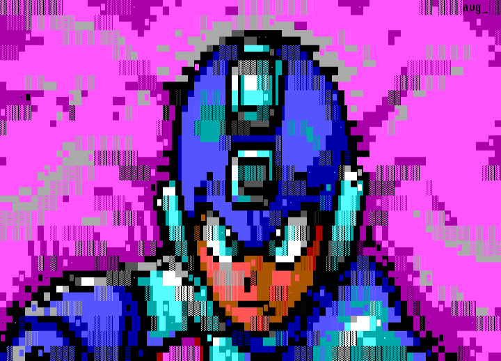 ANSI art render